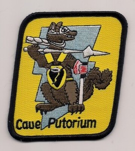 USAF WILD WEASEL CAVE PUTORIUM patch