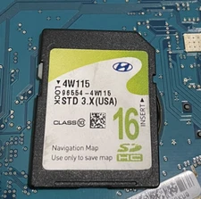 NAVIGATION SD CARD USA GPS MAP 96554-4W115