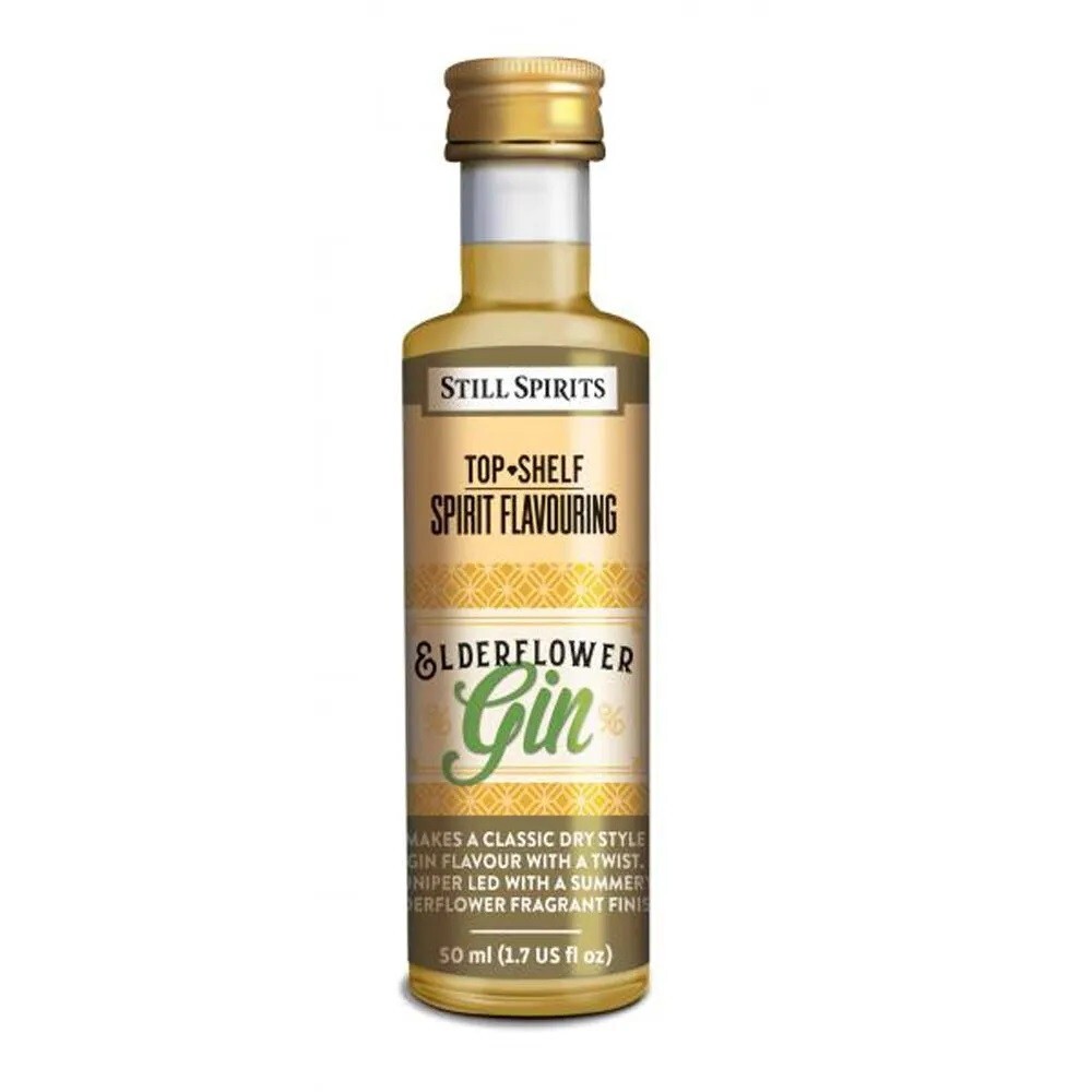 Still Spirits Essence Top Shelf Elderflower Gin Spirit Flavouring