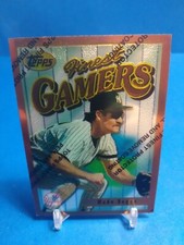 1996 Topps Finest Wade Boggs #155 Baseball Card New York Yankees w/ Peel