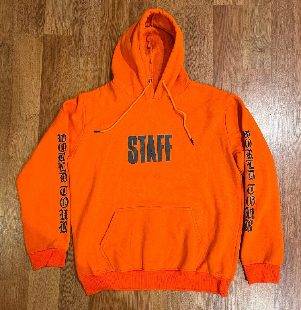 Justin Bieber Purpose Tour Crew Staff hoodie size XXL official | eBay