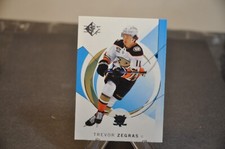 2024-25 Upper Deck SP Hockey BLUE Parallel Base Set #95 Trevor Zegras nhl