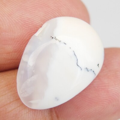 SHOLA Echt 16,03 Ct Natürlicher Zweifarbig Moss Opal aus Australien