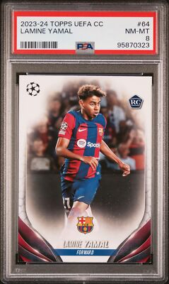2024 Topps Chrome UEFA Euro 受入れ National Debut Silver Lamine 