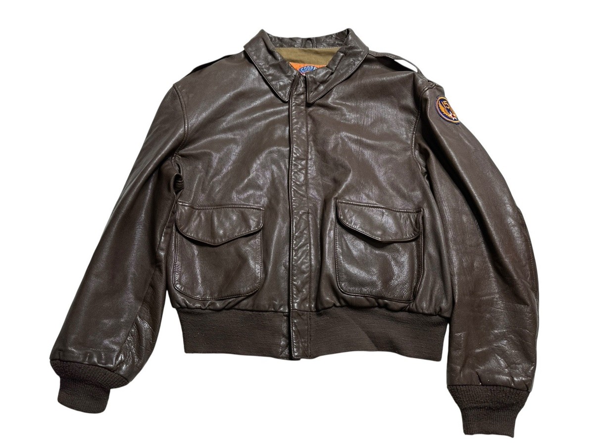 Cooper A2 Leather Flight Jacket Cooper Type A-2 Leather Flight