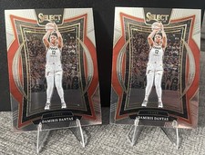 Panini 2025 Select WNBA Damiris Dantas Concourse #37 Fever 2-Card Lot