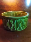 Vintage McCoy Pottery Olive Green Planter Mid Century 1960s