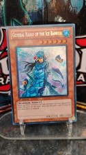 GENERAL RAIHO of the Ice Barrier YU-GI-OH Foil 1st Edit. Trading Card HA04-EN025
