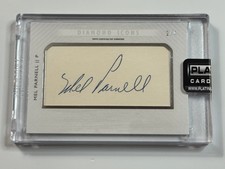 2017 Topps Diamond Icons Cut Signature #CS-MPA Mel Parnell 2/4