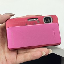 SONY Cyber-Shot DSC-TX20 16.2MP 4x Zoom Digital Camera Pink 90 New