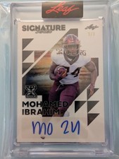 2023 Leaf Signature Series #BA-MI1 Mohamed Ibrahim Jupiter 1/1 AUTO