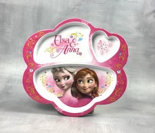 DISNEY PRINCESS Frozen 3-Section Melamine Divided Plates Kohls ZAK 0244