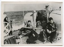 Kriegsmarine Pressefoto: Schnellboot Voran 12.9.1940