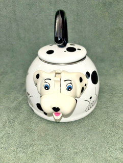 Kamenstein Dalmatian Dog Whistling Tea Kettle