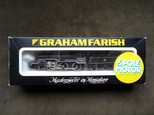 Graham Farish Spur N 2-6-0 Krabbe 42806 BR liniert schwarz spätes Wappen - 1855 - verpackt | Zustand: Used