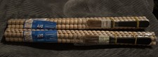 24 PCS Wood Trims Molding 15.75 Inch DIY Decorative Half Wooden Beads 14mm Trim