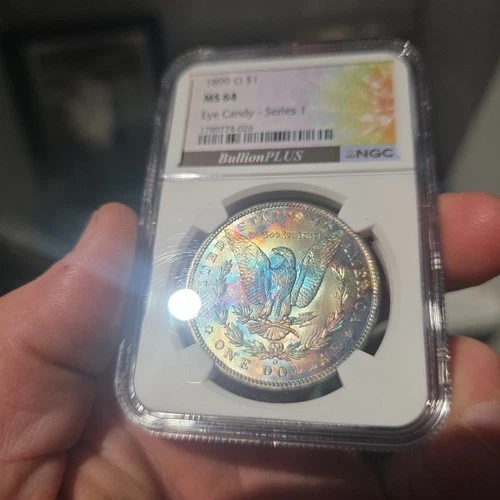 1899-0 Morgan Silver Dollar $1 PCGS MS64 Eye candy