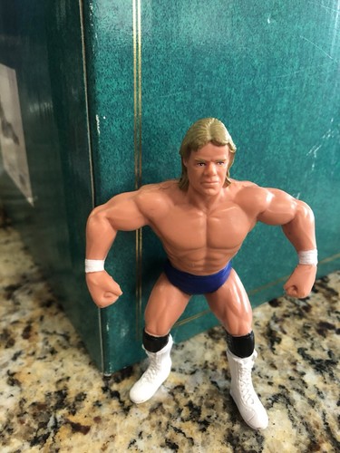 Vintage WWF Wrestling Bend-Ems Lex Luger Figure Ju...