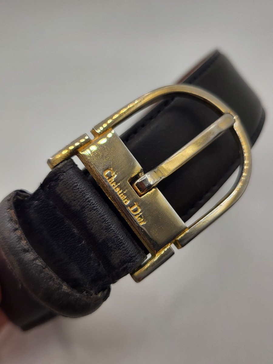 Authentic CHRISTIAN DIOR Monsieur Vintage Black Split