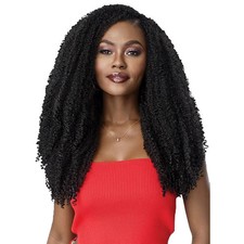 Outre X-Pression Twisted Up Crochet Braids - TYPE 4 SOFT  NATURAL FRAPPE 18" 3X