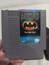 Batman: The Video Game. NES. 1990.  Nintendo. Game Cartridge.