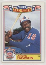 1984 Topps Rack Pack Glossy All-Stars Andre Dawson #18 HOF 0a3