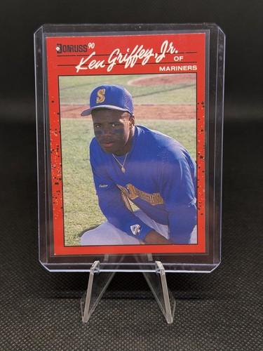 Ken Griffey Jr. [Error] #365 1990 Donruss card