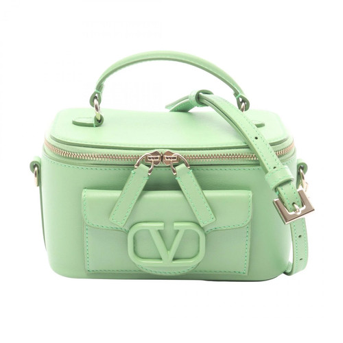 VALENTINO GARAVANI Handbag Green Leather #RCB3211