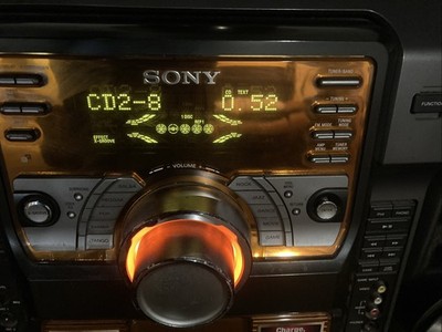 ラジオ・コンポ SONY SPORTS RADIO Sony HCD-ZX66i Mini Hi-Fi Stereo System w/ SS-ZX66i Speakers