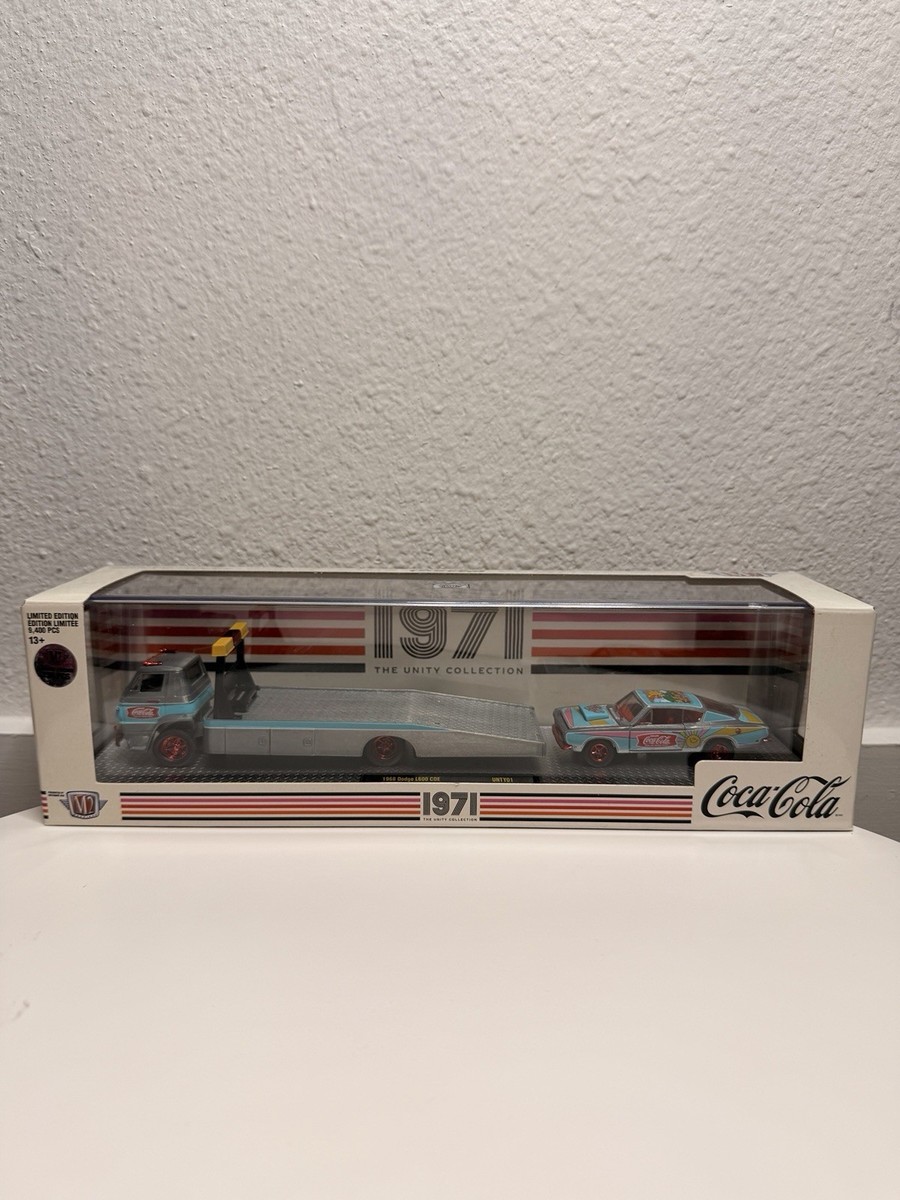 M2 Machines RAW Super Chase Coca-Cola 1968 Dodge COE & 68