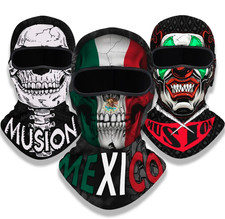 Balaclava Face Mask Windproof Ski Hood Motorcycle Biker-Skull /Joker/ Mexico