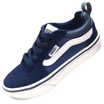 Vans Filmore Kinder Unisex Sneaker Freizeitschuhe Gr. 28 Weiss Blau NEU & OVP