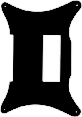 WD Custom Pickguard For Epiphone 50th Anniversary 1962 Crestwood #03 Black/Wh...