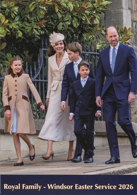 Elegant Royal Family Easter Photo Magazine in Windsor 2026