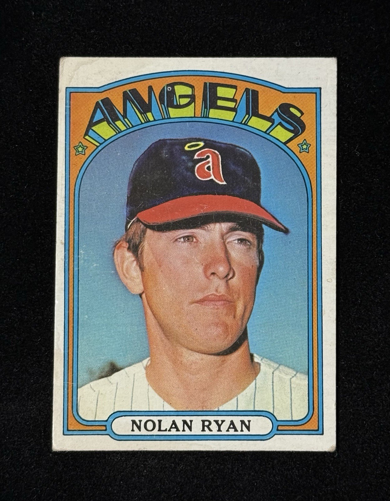 1972 Topps #595 NOLAN RYAN California Angels HOF