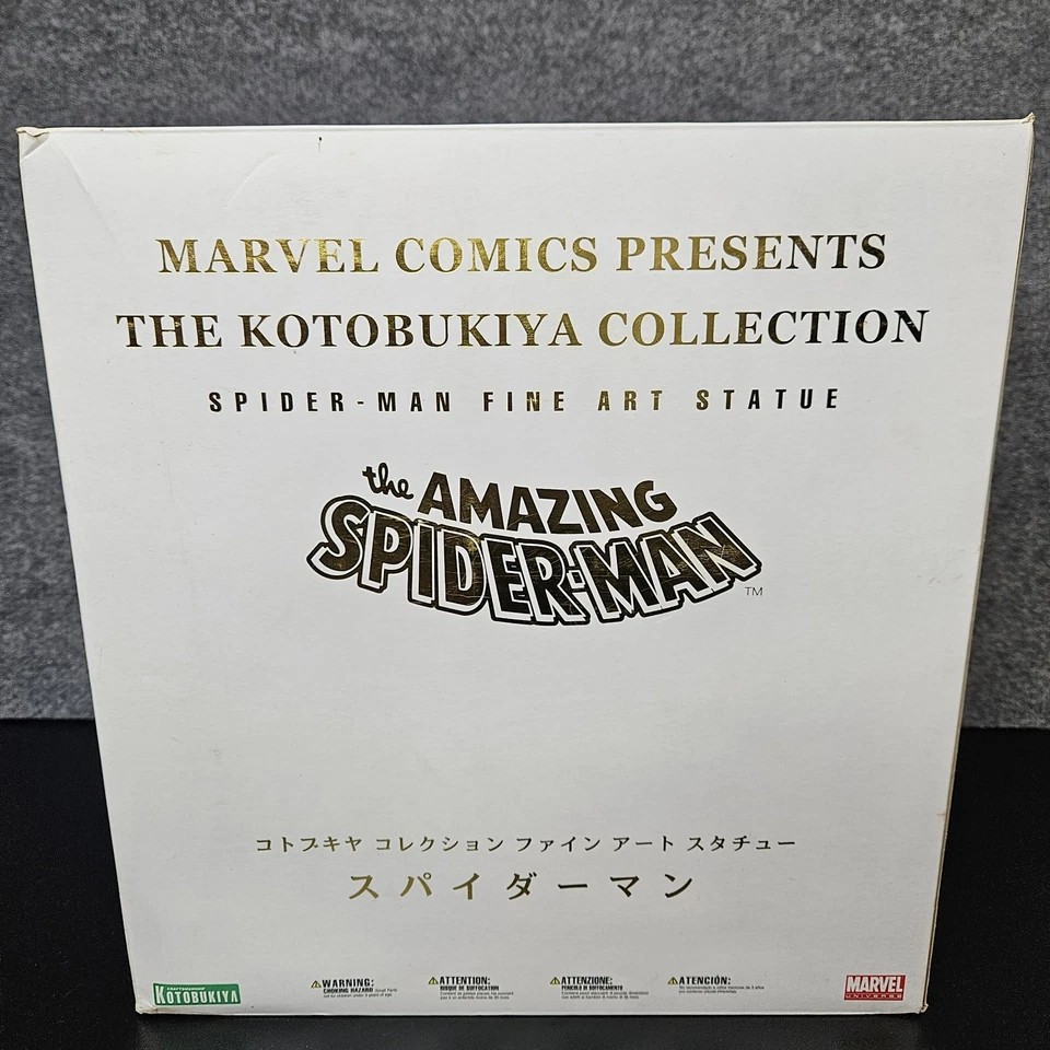 Marvel X Kotobukiya The Amazing Spider-Man Funr Arte Estatua Edición Limitada "Promoción" Foto 3 de 4