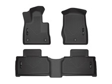 Husky Weatherbeater Frt2nd Row Mats 3p Fits 2020-2026 Ford Explorer Black