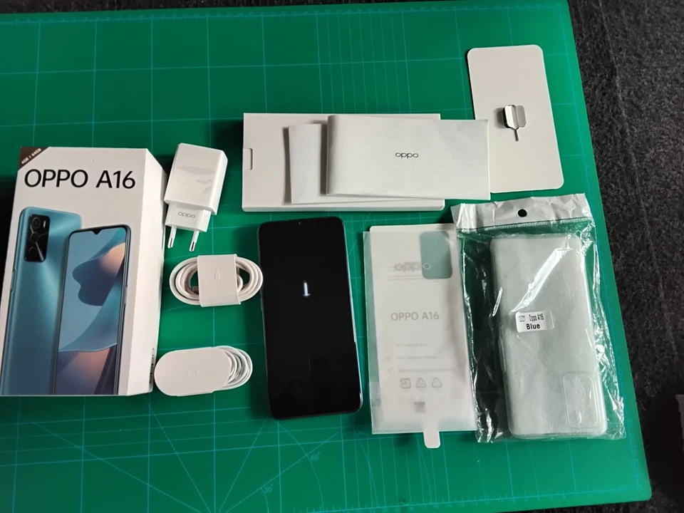 OPPO A16 4GB 64GB LTE 4G SMARTPHONE Pearl Blue BLAU Ohne Simlock DualSIM CPH2269 - Bild 2 von 4