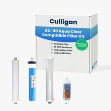 Culligan AC-30 Aqua-Cleer 4-Stage Compatible RO Filter Kit with 36 GPD Membrane