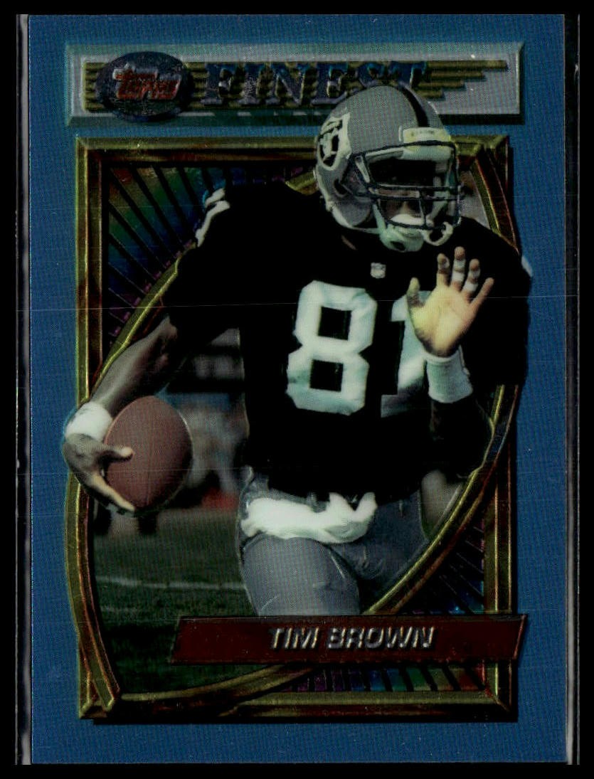 1994 Finest #116 Tim Brown