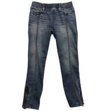 Gap Denim Girl Jegging Ankle SZ 10 Regular Pull On Easy Off Denim Light Wash