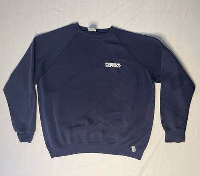 Vintage Discus Athletic Federal Express Pullover Sweatshirt Men s Size XL Blue