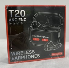T20 ANC ENC wireless earphones Bluetooth 5.4 Brand New Sealed