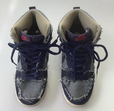 Nike Reese Forbes x SB Dunk High Denim for Sale | Authenticity