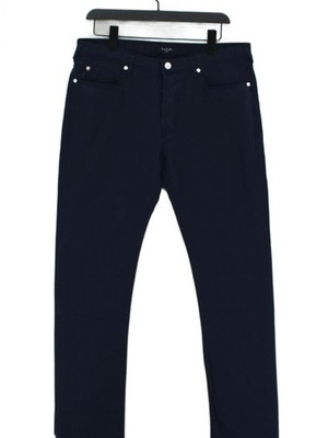 Paul Smith Herren Jeans W 35 in Blau Baumwolle mit Elasthan Straight Neu Mit Etikett