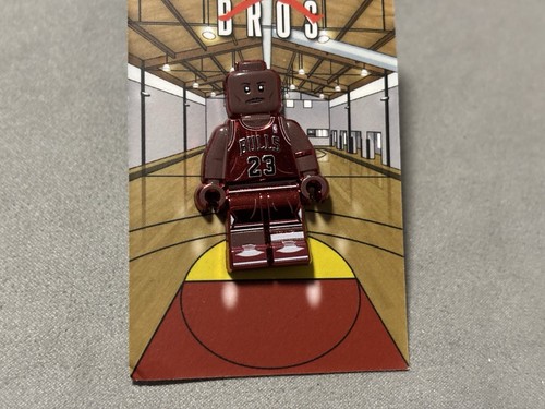 Bodega Bros Michael Jordan Chicago Bulls Hat Pin Lego Man Limited Edition Flawed
