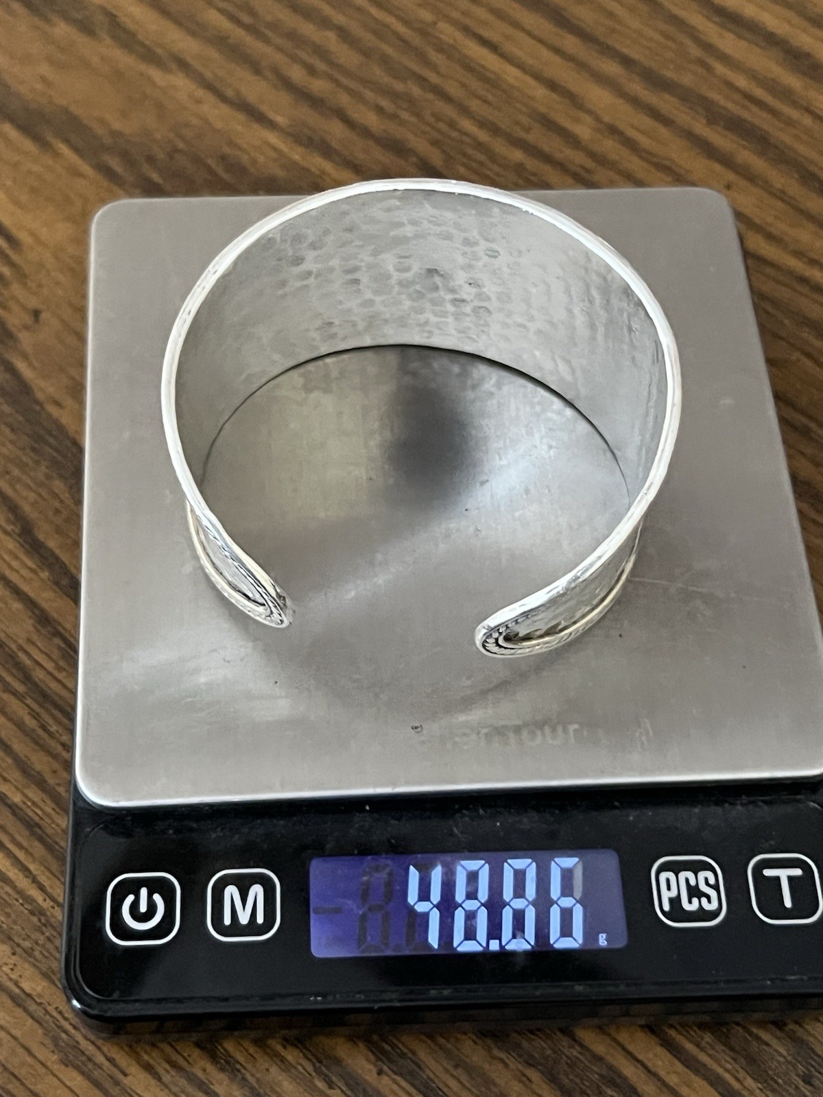 Sterling Silver 925 Dragon Cuff - image 8