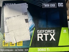 ZOTAC GeForce RTX 3060 Ti Twin Edge OC LHR 8GB GDDR6 Graphics Card UNTESTED Read