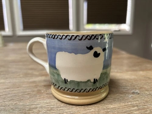  Nicholas Mosse Irish Pottery Sheep Landscape Mug Made In Ireland Cottage Small