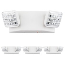 Lit-path Led Emergency Lighting Fixtures 2 Led Heads And Back Up Batteries- Us Lit-path Led Emergency Lighting Fixtures 2 Led Heads And Back Up Batteries- Us